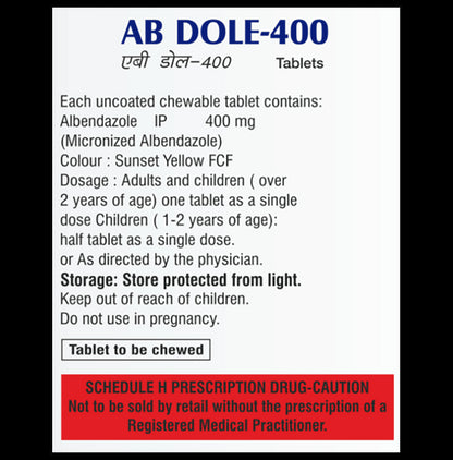 AB Dole 400 Tablet