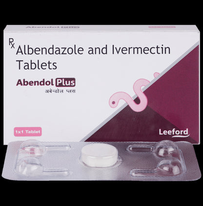 Abendol Plus 12mg/400mg Tablet - Classic Derma