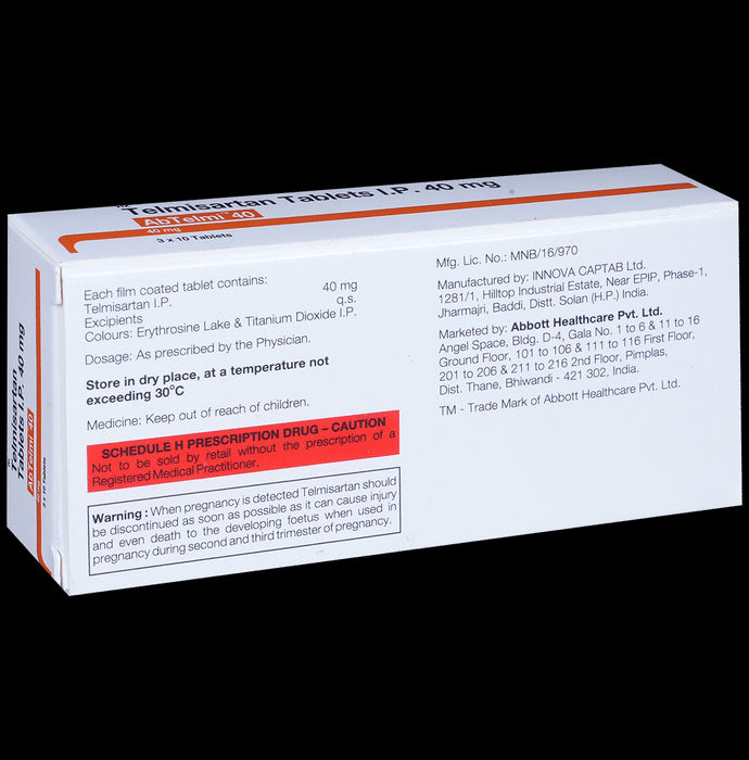 Abtelmi 40mg Tablet