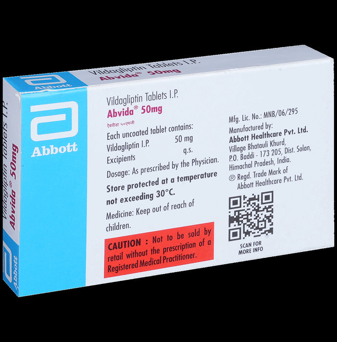 Abvida 50mg Tablet