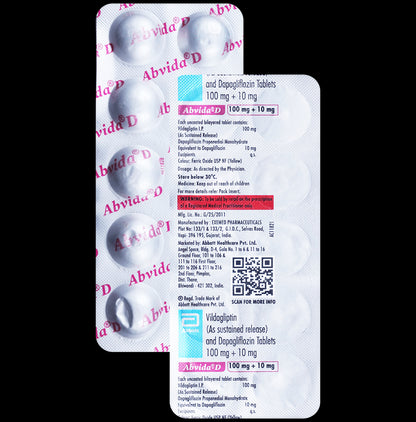 Abvida-D Tablet SR - Classic Derma