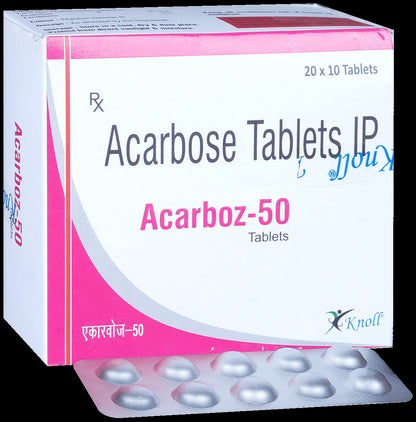 Acarboz 50mg Tablet - Classic Derma