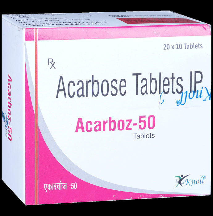 Acarboz 50mg Tablet