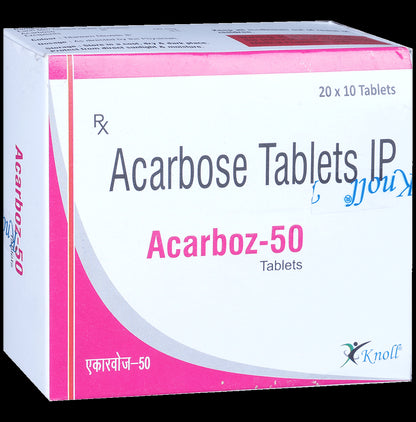 Acarboz 50mg Tablet