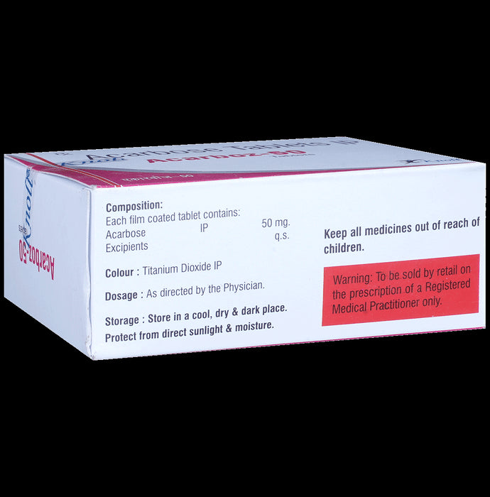 Acarboz 50mg Tablet