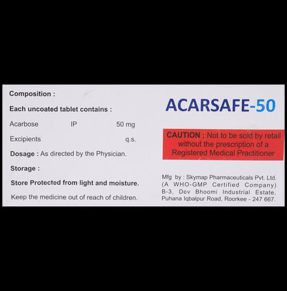 Acarsafe 50 Tablet