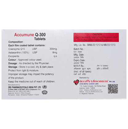 Accumune Q 300 Tablet