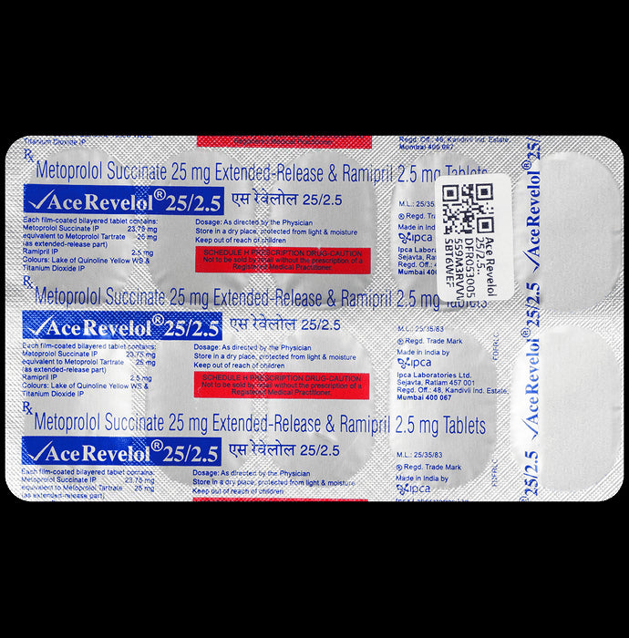 Ace Revelol 25/2.5 Tablet ER