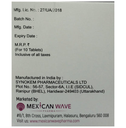 Acedapa M 10/500 Tablet ER