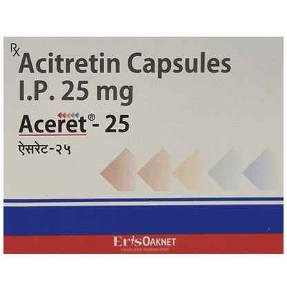 Aceret 25 Capsule - Classic Derma