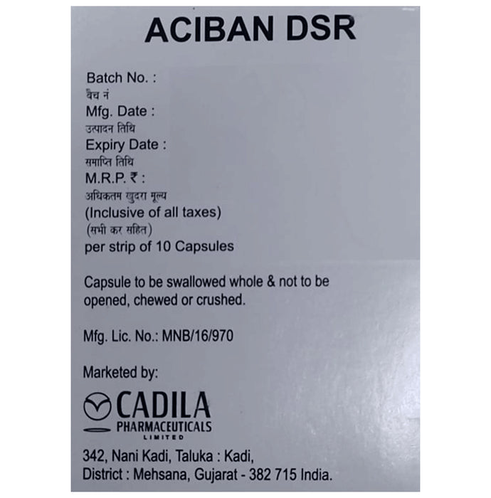 Aciban DSR Capsule