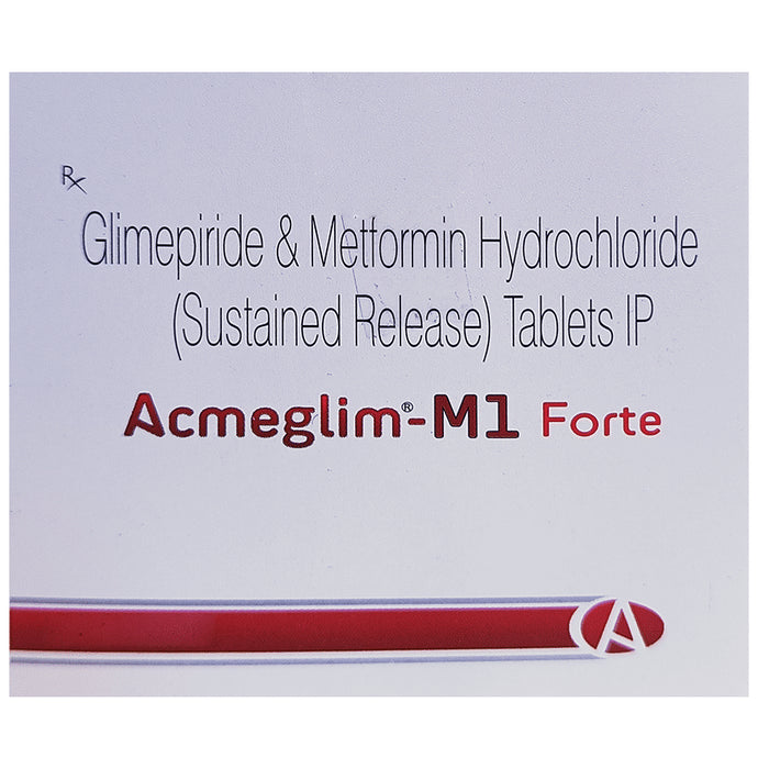 Acmeglim-M1 Forte Tablet SR - Classic Derma