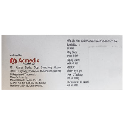 Acmetel-MT 50 Tablet ER