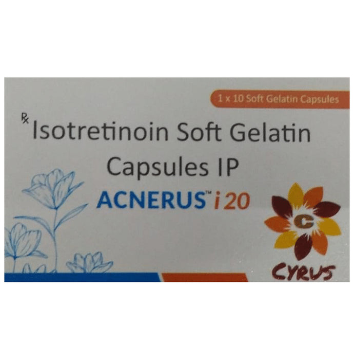 Acnerus I 20 Soft Gelatin Capsule - Classic Derma