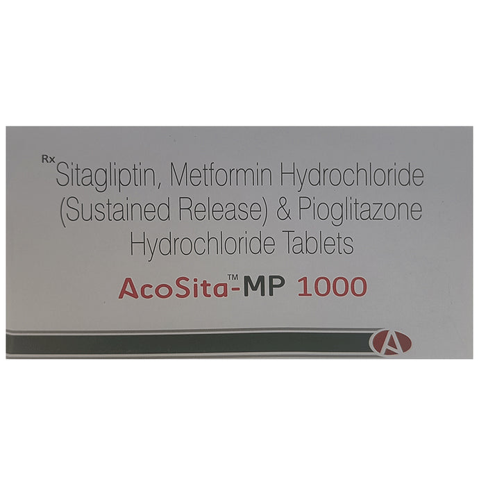 Acosita-MP 1000 Tablet SR - Classic Derma