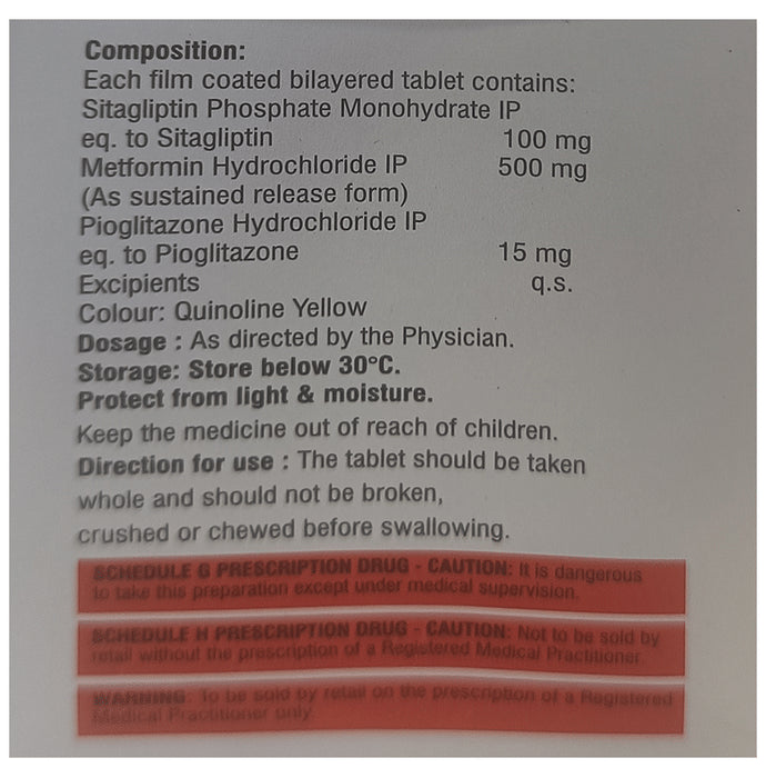 Acosita-MP 500 Tablet SR