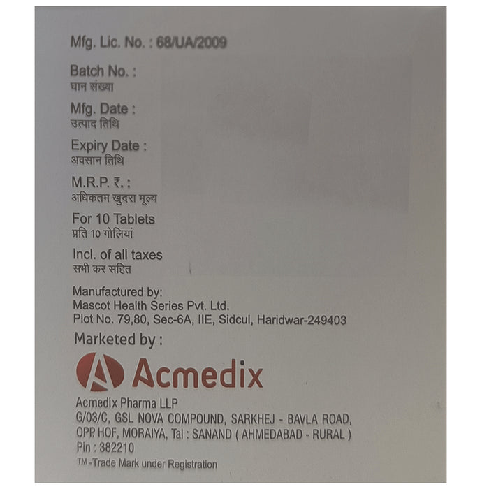 Acosita-MP 500 Tablet SR