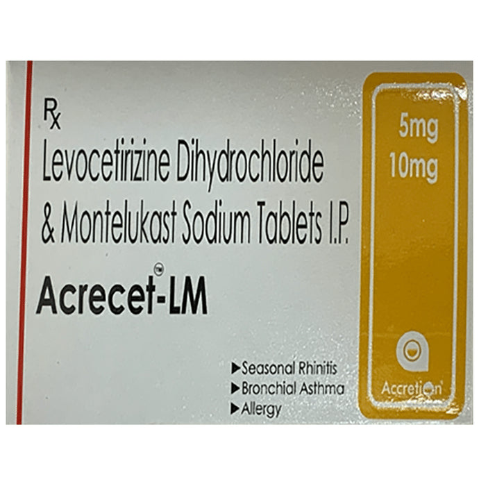Acrecet-LM Tablet - Classic Derma