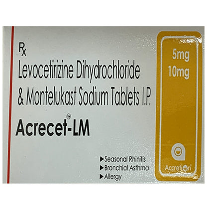 Acrecet-LM Tablet - Classic Derma