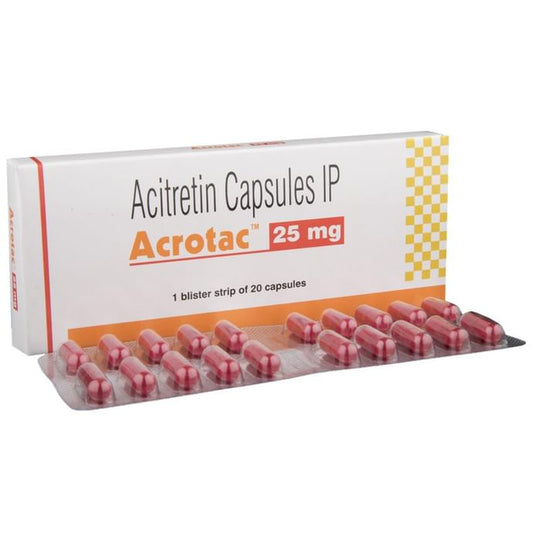Acrotac 25mg Capsule - Classic Derma
