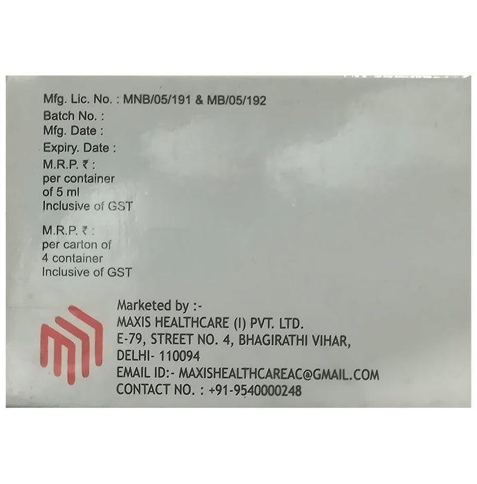 Actinic Nano Shots (5ml Each) Orange Flavour Sugar Free