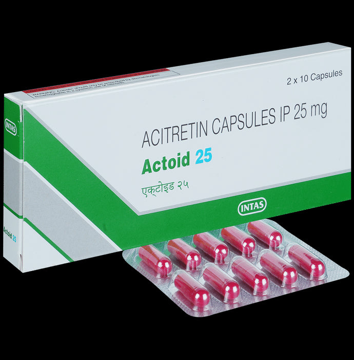 Actoid 25mg Capsule - Classic Derma