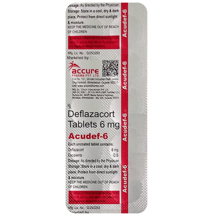 Acudef 6 Tablet