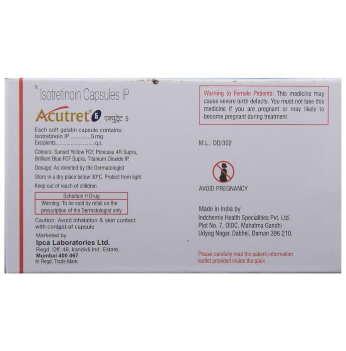 Acutret 5 Capsule