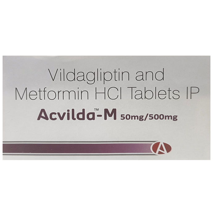 Acvilda-M 500mg/50mg Tablet - Classic Derma