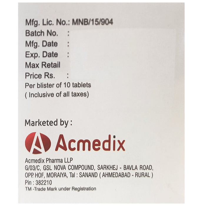 Acvilda-M 500mg/50mg Tablet
