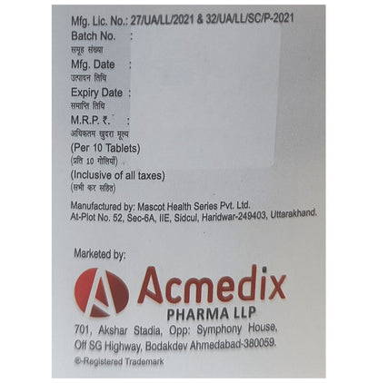 Acvilda-M SR 500 Tablet