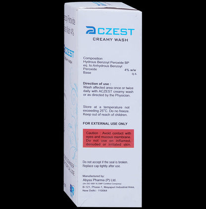 Aczest Creamy Face Wash