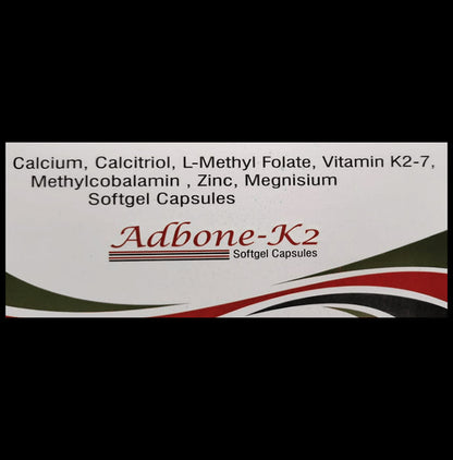 Adbone-K2 Softgel Capsule - Classic Derma
