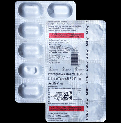 Addkay Tablet PR - Classic Derma