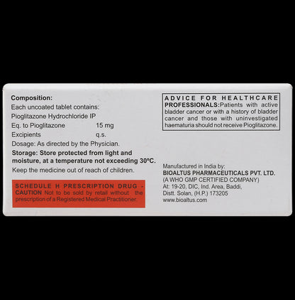 Adglim P 15mg Tablet