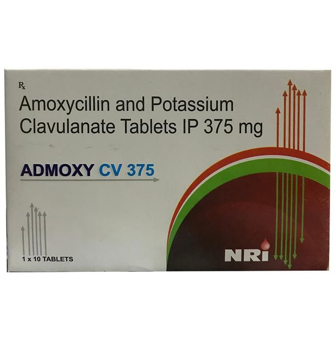 Admoxy CV 375 Tablet - Classic Derma