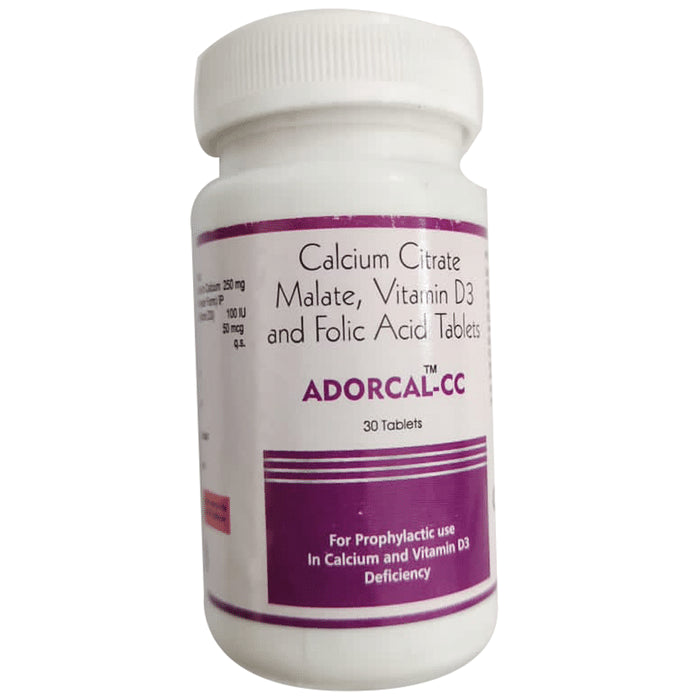 Adorcal-CC Tablet - Classic Derma