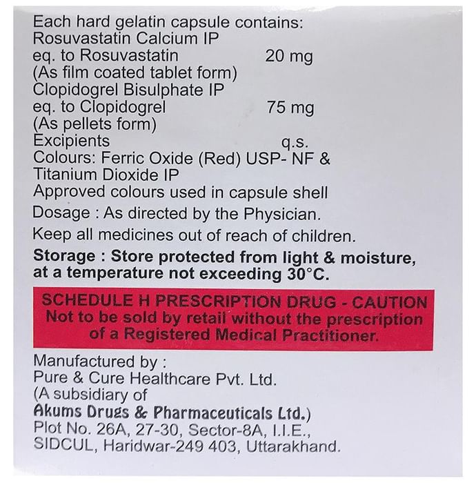 Advastat CV 20 Capsule