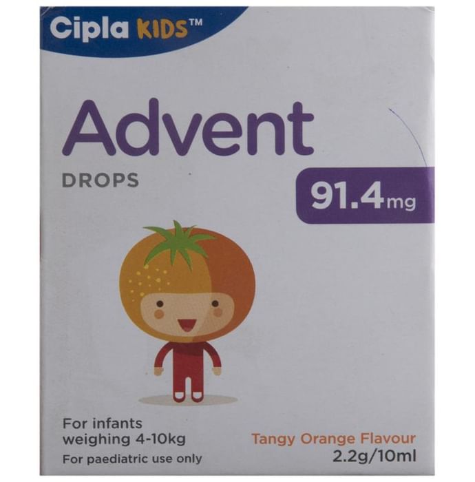 Advent 91.4mg Drops Tangy Orange