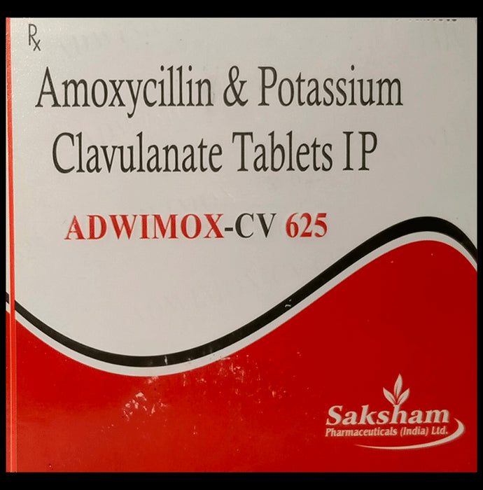 Adwimox-CV 625 Tablet - Classic Derma