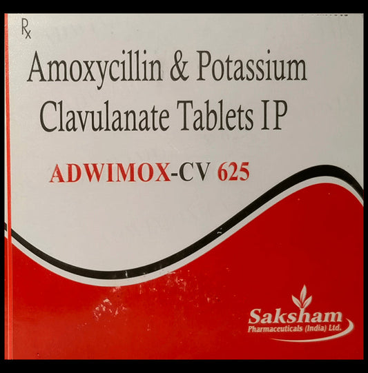 Adwimox-CV 625 Tablet - Classic Derma
