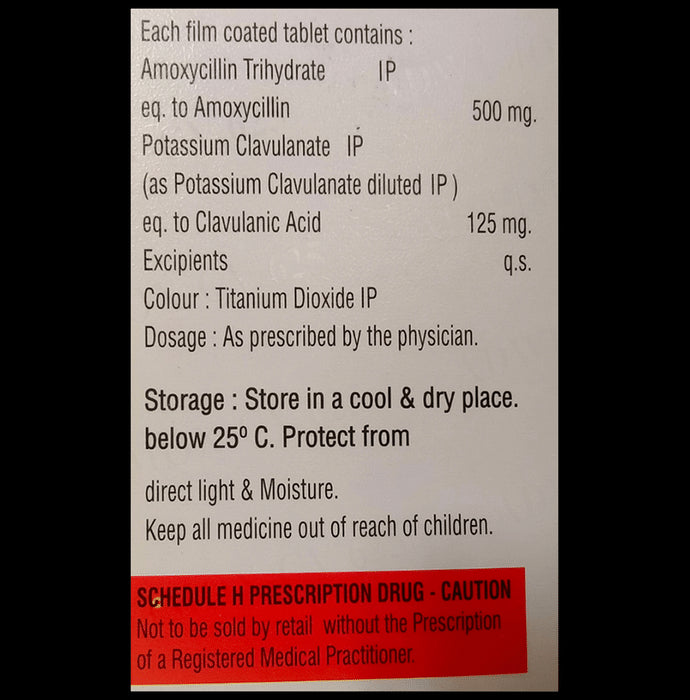 Adwimox-CV 625 Tablet