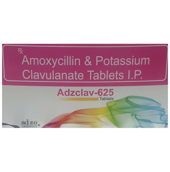 Adzclav 625 Tablet - Classic Derma