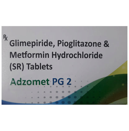 Adzomet PG 2 Tablet SR - Classic Derma