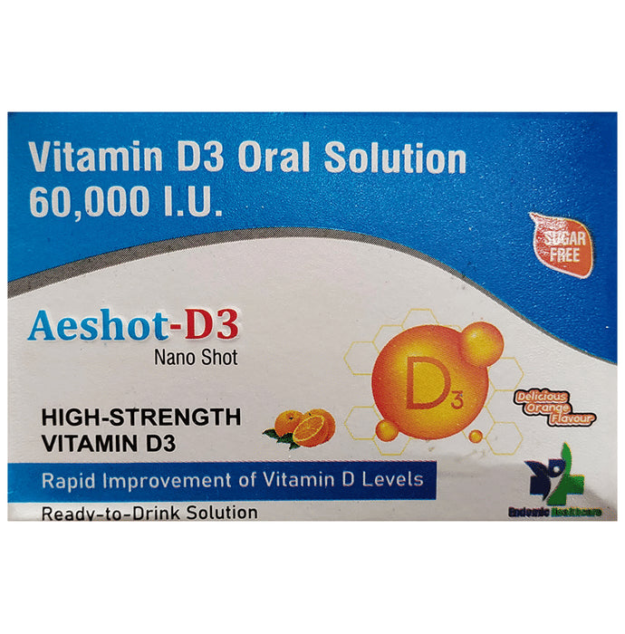 Aeshot-D3 Nano Shot Delicious Orange Sugar Free - Classic Derma