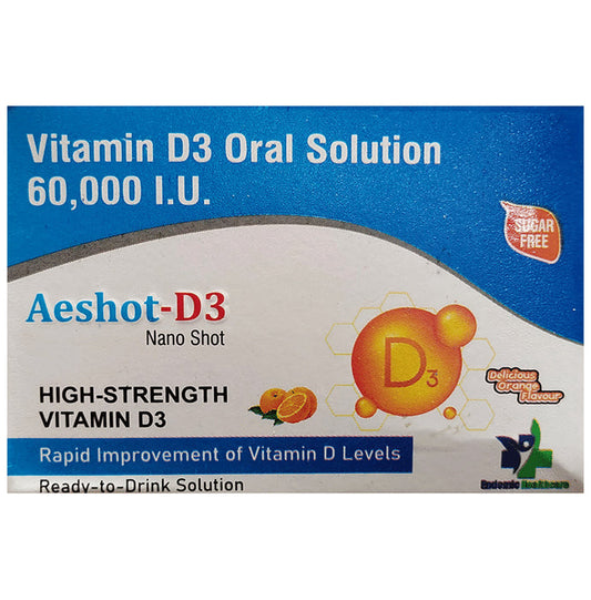 Aeshot-D3 Nano Shot Delicious Orange Sugar Free - Classic Derma