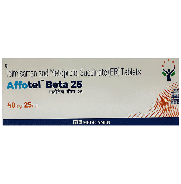 Affotel Beta 25 Tablet ER - Classic Derma