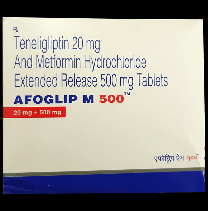 Afoglip M 500 Tablet ER - Classic Derma