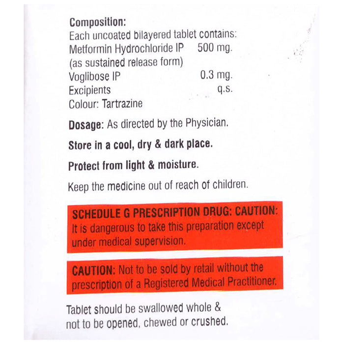 Agivog M 0.3 Tablet SR