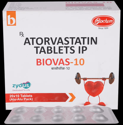 Biovas 10 Tablet - Classic Derma